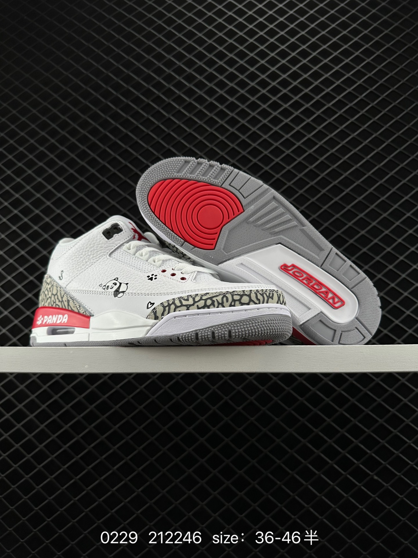 Air Jordan 3 Retro ”Hide and Sneak“